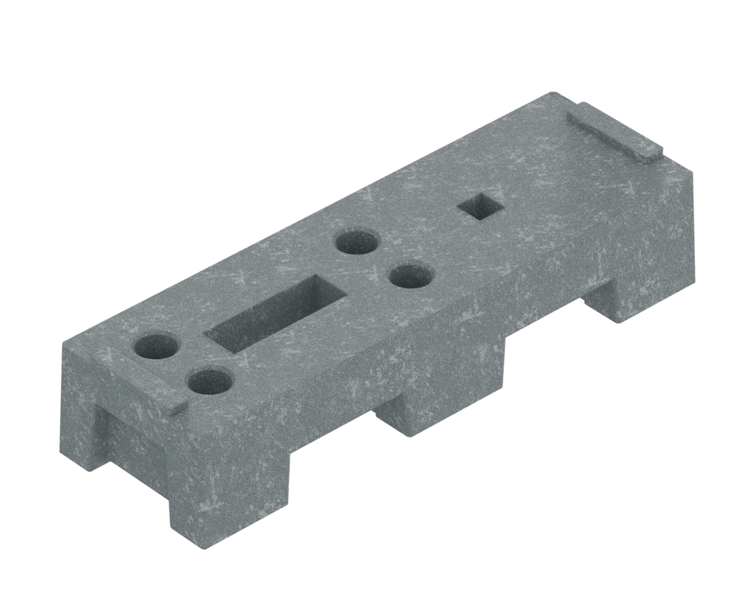 Recycled Footing with Gap 40 lbs.