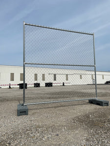 Temporary Fence Panel - 8'6" Tall x 8' Wide: Kit
