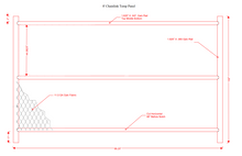 Temporary Fence Panel - 8'6" Tall x 8' Wide: Kit