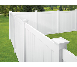 Ribbed Picket 7/8" x 6" x 16' White