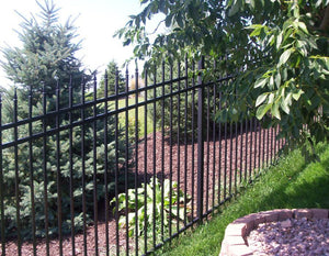 Aluminum Ornamental Panel Series V 3-Rail - Standard Picket