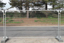 Anti-Climb Temporary Fence Panel- 6'6" Tall x 11'-5" Wide